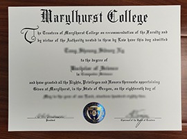 Marylhurst University diploma