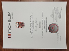 Mohawk College certificate