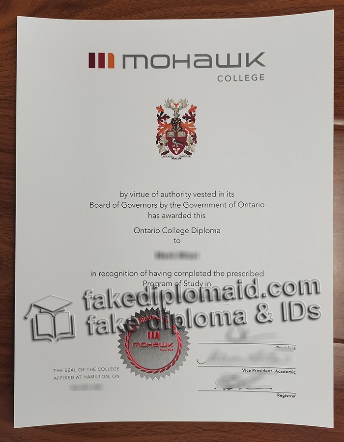 Mohawk College Diploma