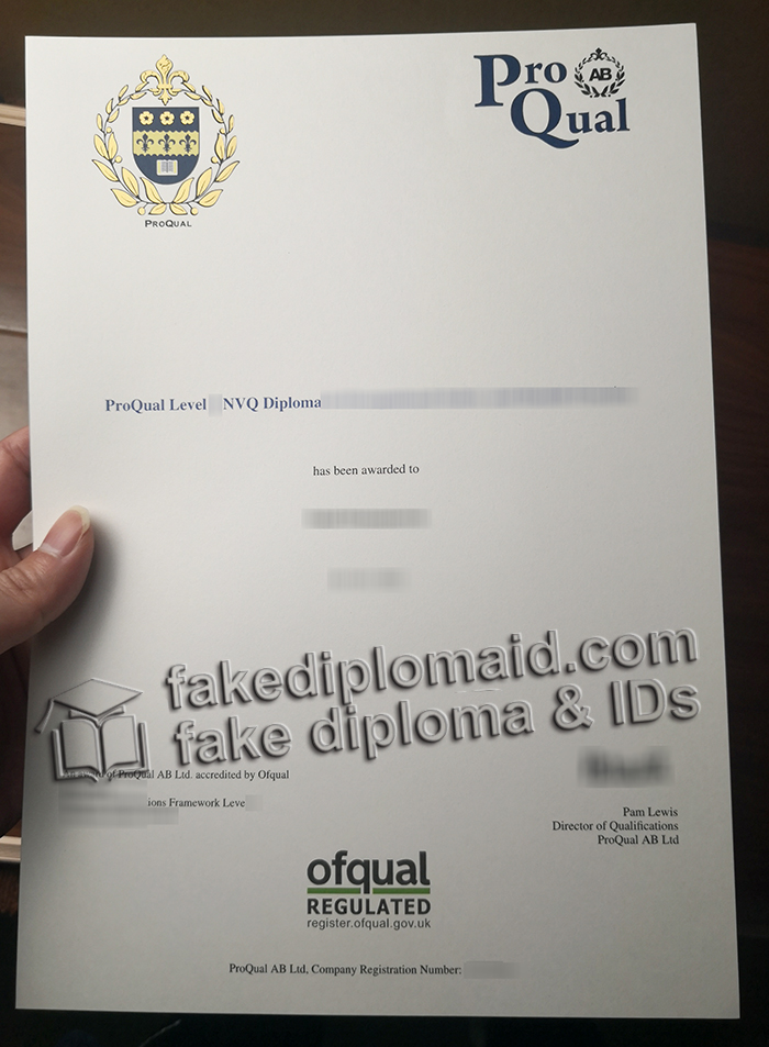 ProQual diploma