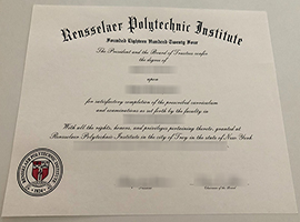 Rensselaer Polytechnic Institute diploma