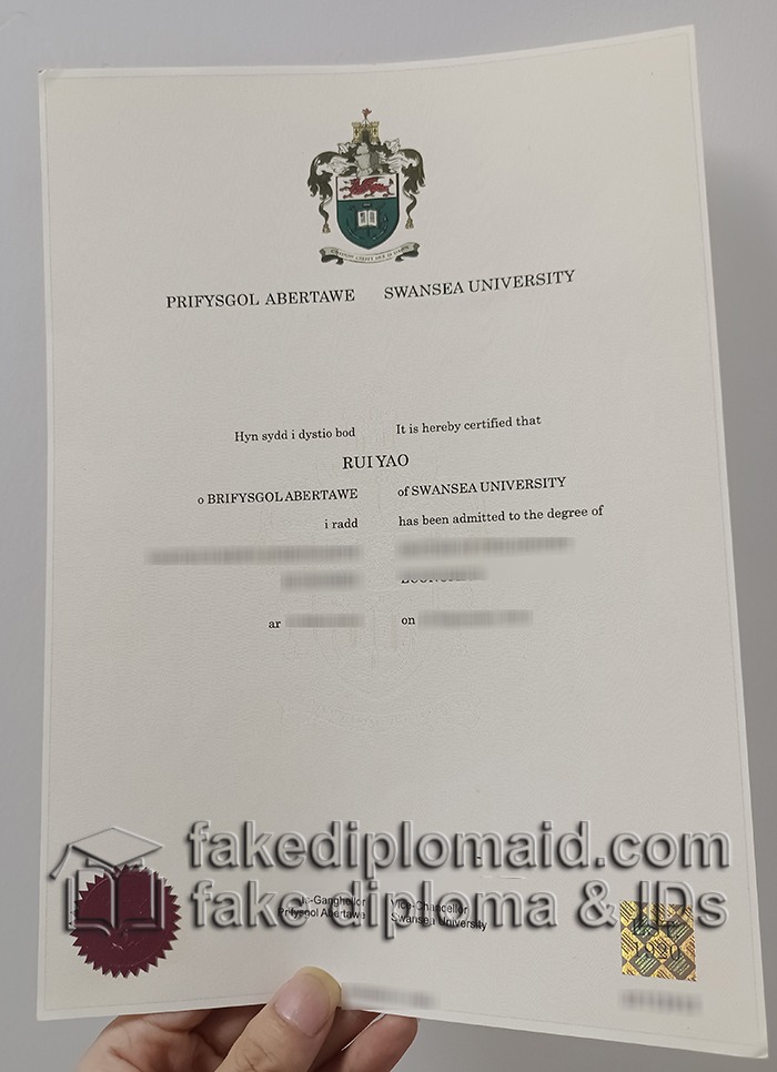 Swansea University diploma