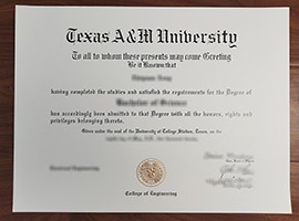 Read more about the article Texas A&M diploma free sample, TAMU diploma for sale