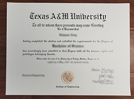 TAMU diploma