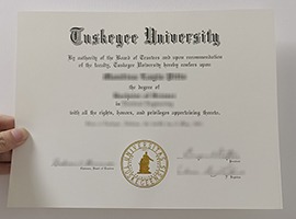 Tuskegee University diploma