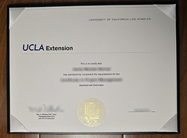 UCLA Extension certificate