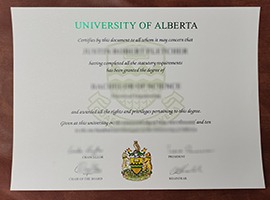 University of Alberta diploma