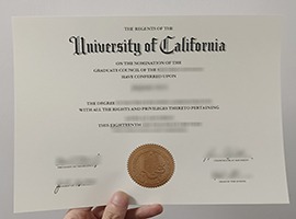 Read more about the article University of California diploma sample, Fake UC degree certificate for sale