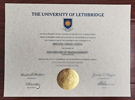 Lethbridge University diploma