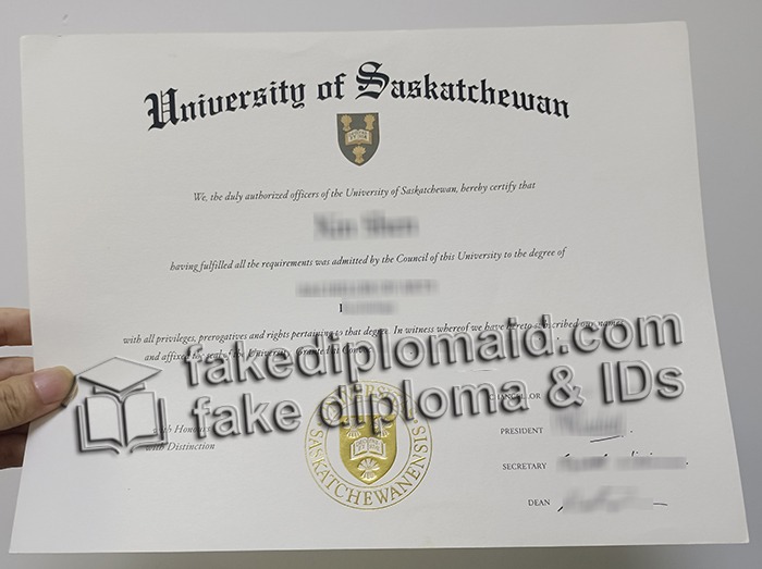 University of Saskatchewan Diploma