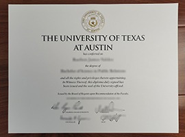 UT Austin diploma