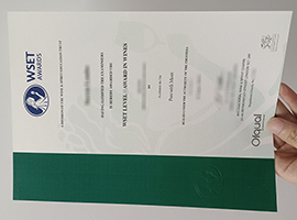 WSET certificate