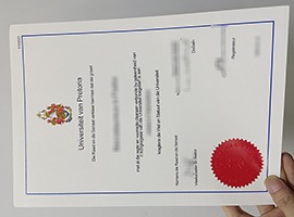 Universiteit van Pretoria diploma