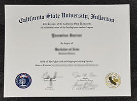 CSUF diploma