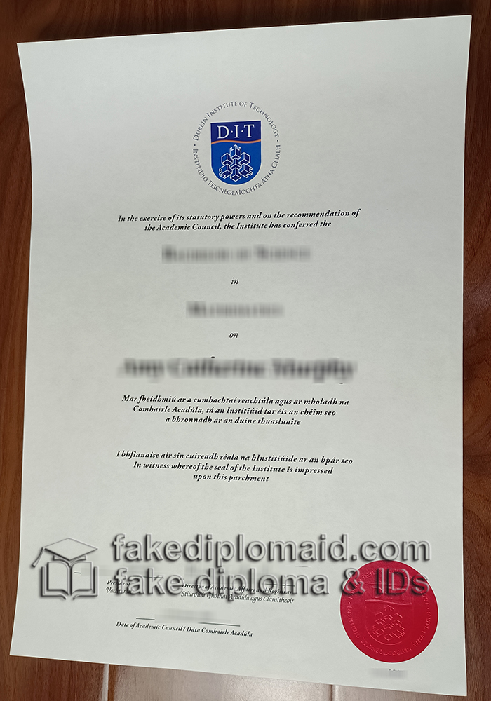 Dublin Institute of Technology diploma