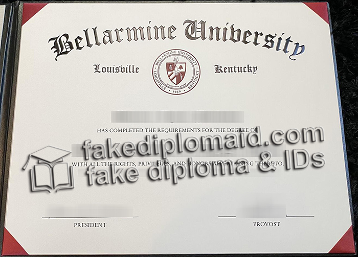 Bellarmine University diploma