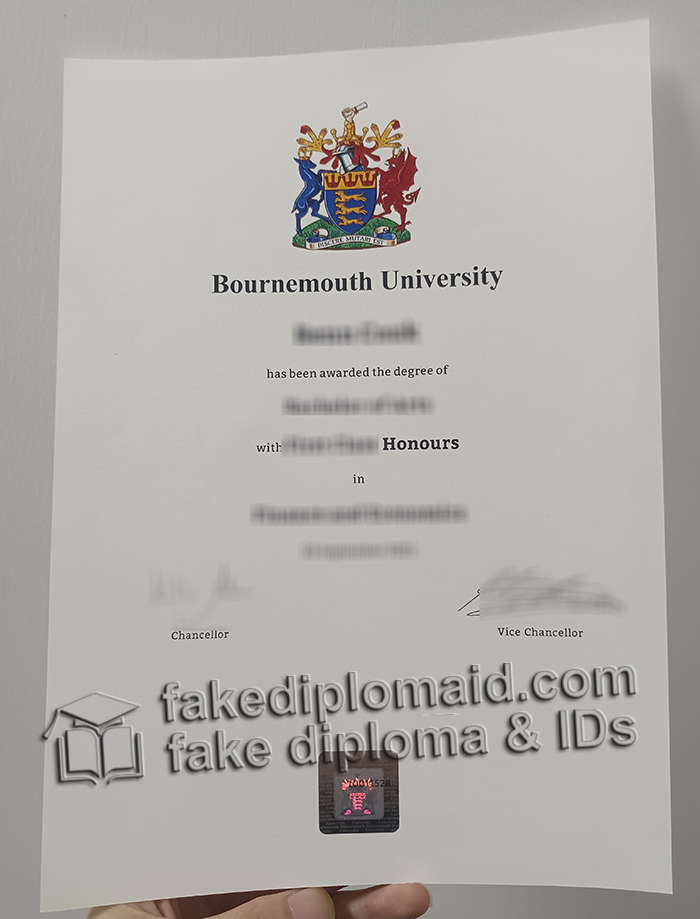 Bournemouth University diploma