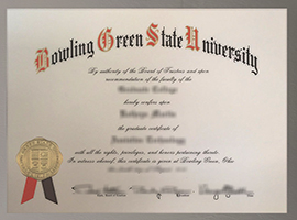 Read more about the article Bowling Green State University diploma sample, buy fake BGSU degree online
