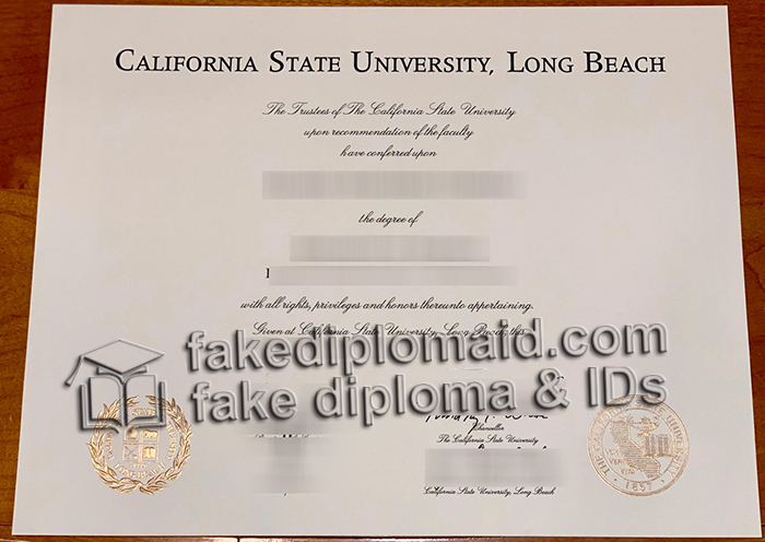 CSULB diploma