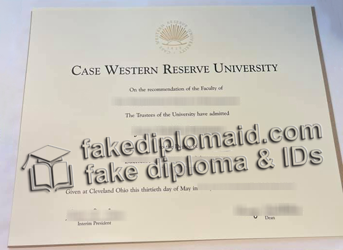 CWRU diploma