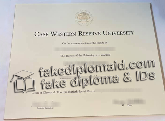 CWRU diploma