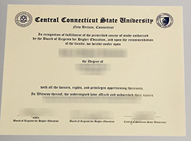 CCSU diploma