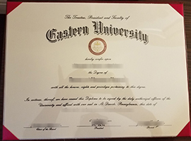 Eastern University diploma