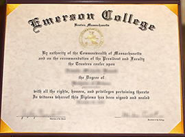 Read more about the article Order a Emerson College diploma online, buy fake USA diploma