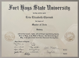 Read more about the article Buy a Fort Hays State University diploma, order a FHSU degree certificate
