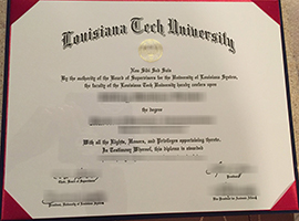 La Tech diploma