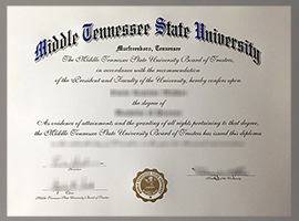 Read more about the article How to buy a MTSU diploma online in the USA?