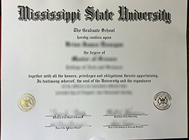 Read more about the article Mississippi State University diploma sample, order a fake MSU diploma online