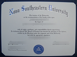 Read more about the article How do I get my NSU diploma? Buy fake Nova Southeastern University diploma online
