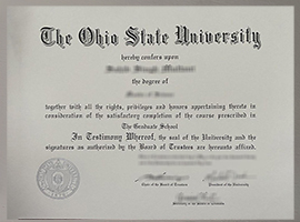 Read more about the article How to oder a Ohio State University diploma? Buy fake OSU diploma online