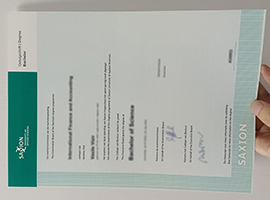 Hogeschool Saxion diploma