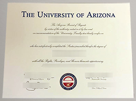 University of Arizona diploma