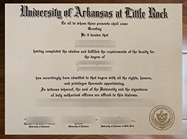 UALR diploma