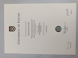 University of Exeter diploma