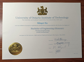 Ontario Tech University diploma