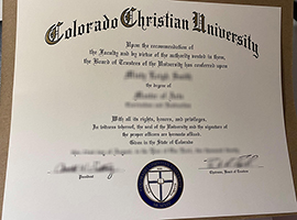 Read more about the article Where to order a fake Colorado Christian University diploma?