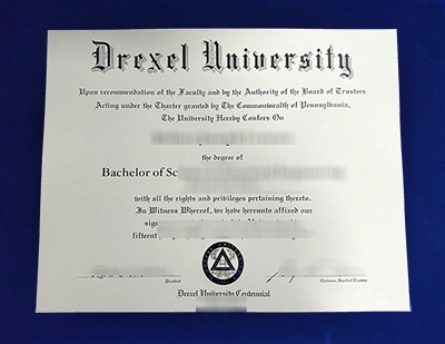 Fake Drexel University diploma