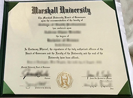 Marshall University diploma