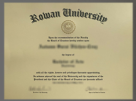 Rowan University diploma