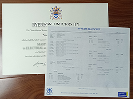 Ryerson University transcript