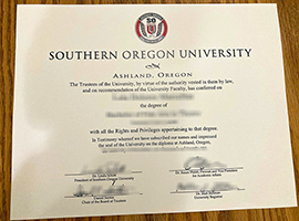 Read more about the article Southern Oregon University diploma sample, buy fake SOU diploma online