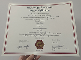 St. George's University diploma