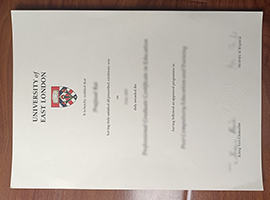 University of East London diploma