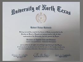 UNT diploma