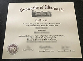 Read more about the article University of Wisconsin–La Crosse diploma sample, buy fake UWL diploma online