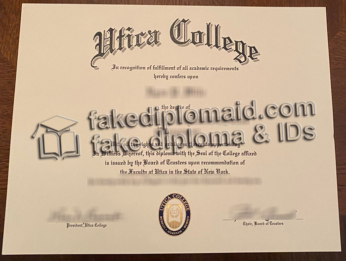 Utica College degree